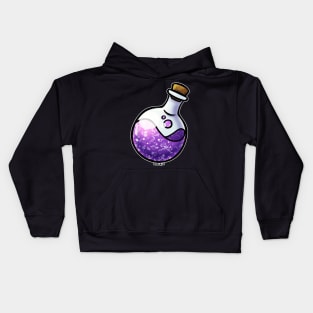 Magenta Whimsical Wizard Potion Kids Hoodie